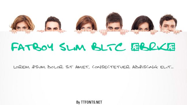 Fatboy Slim BLTC (BRK) example